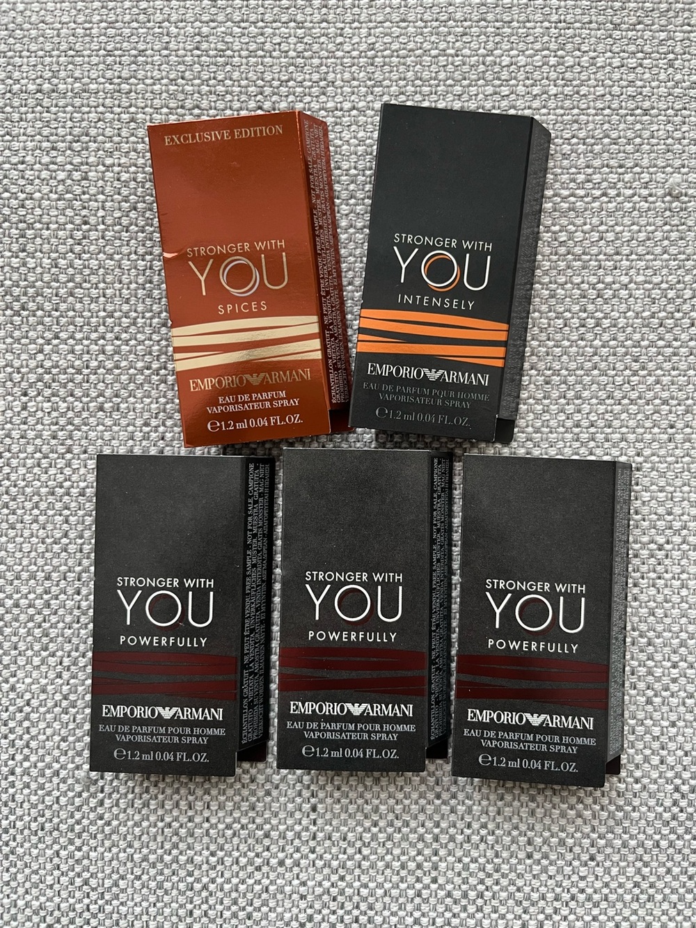Armani Stronger With You EDP Vials